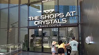 THE SHOPS AT CRYSTALS, LAS VEGAS STRIP. WALKING THE MALL JUNE 2022. #lonewulfrick