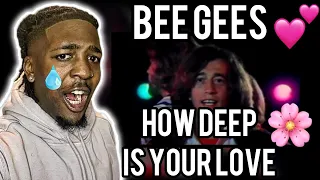 FIRST TIME HEARING Bee Gees - How Deep Is Your Love (Official Video) (REACTION)