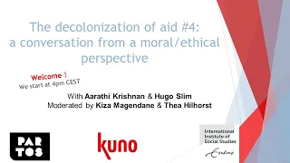 Decolonization of aid #4: an ethical perspective