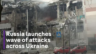 Russia unleashes biggest air attack on Ukraine since start of war