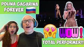 Polina Gagarina - Forever (Live at Megasport) | Полина Гагарина - Навек | REACTION!🇷🇺