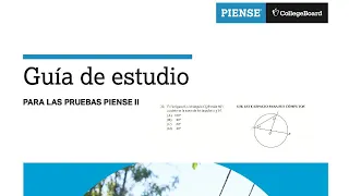 College Board PIENSE II   22, En la figura 8, si el ángulo CQR mide 80°.