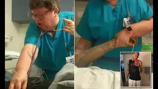 California ER doctor is suspend after seen on video mocking a patient and yanking his arm