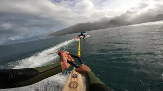 RAW POV TEAHUPO'O TOW BOMB @GoPro