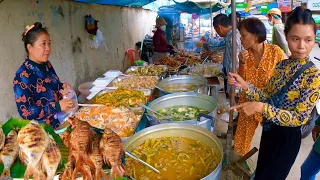 Cambodian Street Food | Tasty Delicious Khmer Food, Soup, Grilled Fish, Chicken, Pork & More