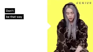 Billie eilish- "IDONTWANNABEYOUANYMORE" oficial lyric meaning