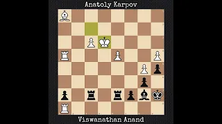 Anatoly Karpov vs Viswanathan Anand | Cap d'Agde, France (2003)