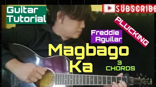 MAGBAGO KA BY FREDDIE AGUILAR GUITAR TUTORIAL #MagbagoKa #FreddieAguilar