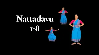 Nattadavu 1-8 | Kalakshetra Style | Neha Chemmanoor