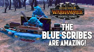 The Blue Scribes - Unit overview and How to Get Them - Total War: Warhammer 3 Shadows of Change