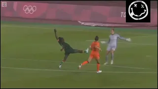 Barbra Banda's first Olympic goal and zambia's first against Netherlands