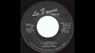 EXCLU ! LaFrance Allen - finally you came into my life (La France records) 1983