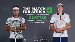 Roger Federer vs John Isner FULL MATCH (Match for Africa) (HD)