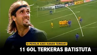 Buat Kiper Ketakutan !!! Inilah 11 Gol Super Keras Yang Pernah diciptakan Batistuta