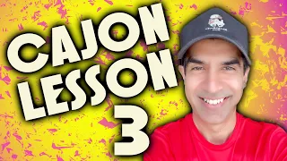 Cajon Lesson 3 - Beginner Series - Variations 1 and 2 of the Standard Rock Beat