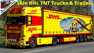 dutch trucker mario ets 2 daf Skin DHL TNT Trucks & Trailers
