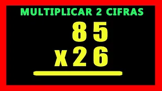 ✅👉 Multiplicaciones de 2 cifras para Niños