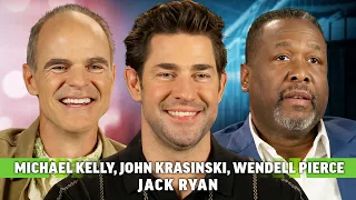 Jack Ryan Season 4 Interview: John Krasinski, Wendell Pierce & Michael Kelly