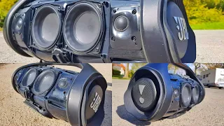 JBL Boombox 2 EXTREME BASS COMPILATION !!! LOW FREQUENCY MODE + 100% VOL + EQ !!!