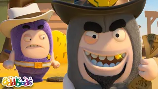 Cowboy Jeff! 🤠 | 1 HOUR! |  Oddbods Full Episode Compilation! | Funny Cartoons for Kids