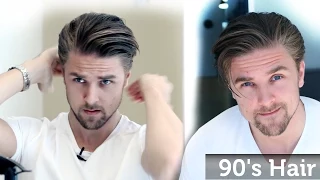Men's 90's Hairstyle Inspiration - Wavy Bangs