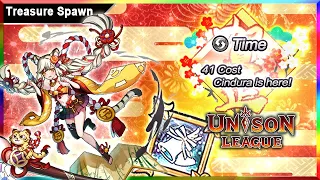 [Unison League] Cindura, Heavenly General Treasure Spawn - x5 Speed