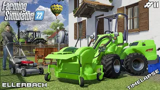 Buying AVANT and HONDA mowers for LAWNS with @kedex | Ellerbach | Farming Simulator 22 | Episode 11