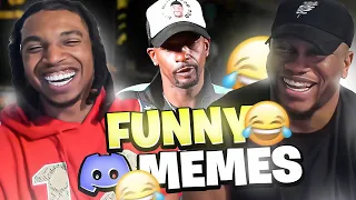 B LOU & ZIAS React To The FUNNIEST DISCORD MEMES! 😂