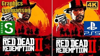 Red Dead Redemption 2 | PS5 vs  Xbox Series S | Graphics  Comparison | 4K |