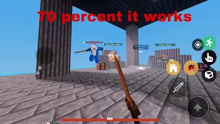 How to get better at pvp on mobile! (Roblox Bedwars)