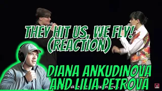 Diana Ankudinova and Lilia Petrova - They Hit Us, We Fly (Reaction)