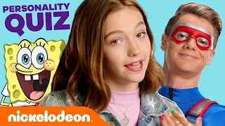 Personality Quiz! 💭 w/ Spongebob, Henry Danger, Loud House & More! | #KnowYourNick