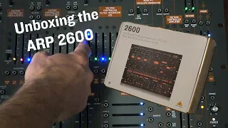 Unboxing and Setting Up the Behringer ARP 2600