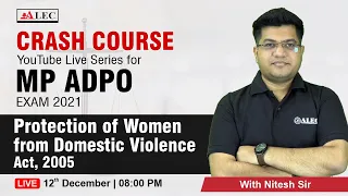 Protection of Women from Domestic Violence Act with Nitesh Sir | #domesticviolence