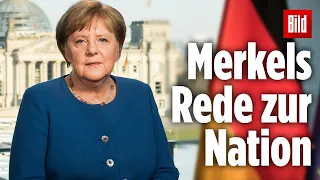 Kanzlerin Angela Merkels dramatische Ansprache an die Nation | Corona-News