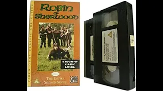 Original VHS Opening and Closing to Robin of Sherwood The Entire Second Series UK VHS Tape One