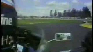 CART Indy car Al Unser Jr onboard lap at Portland 1988