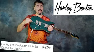 БЮДЖЕТКА НА МАКСИМАЛКАХ! Обзор Harley Benton Fusion II HH EB OCT