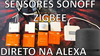 Sensores ZIGBEE SONOFF DIRETO na Amazon ECHO (ALEXA) - FUNCIONA SEM o HUB da SONOFF? TEM LIMITAÇÃO?