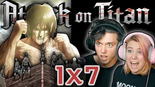 Attack on Titan 1x7 Reaction: “The Small Blade, The Struggle for Trost, Part 3”