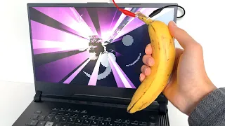 Can you beat Minecraft with a Banana?