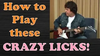 Gary Moore's CRAZY Interview Licks - FINALLY Learnt and Transcribed! - Lesson