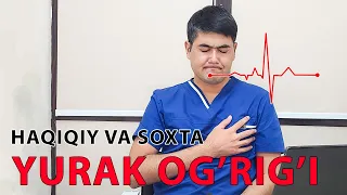 Haqiqiy va soxta (psixogen) yurak og'rig'i farqi