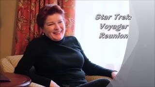 Kate Mulgrew on Star Trek: Voyager 20th reunion STLV2015
