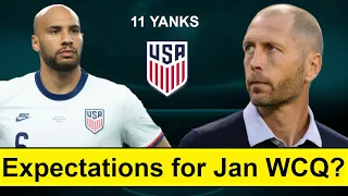 What to expect from the USMNT's Jan World Cup Qualifiers? l The US Soccer Council