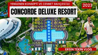 CONCORDE DELUXE RESORT. Yenilenen konsepti ve botanik parkı andıran bahçesi ile yeni VLOG