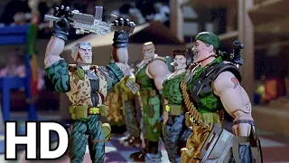 MAJOR CHIP HAZARD CALLS OUT AND ACTIVATES TROOPS - EPIC TOY MOVIE - SMALL SOILDERS(1998)