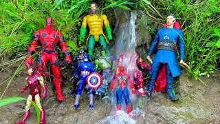 Avengers Superhero Story, Marvel's Spider Man, Hulk, Iron Man, Captain America, Venom,