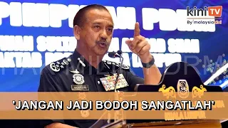 'Berambuslah buat apa duduk dalam polis' - IGP beri amaran, jaga integriti