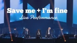 BTS "Save Me - I'm Fine" live performance (Rus.Sub)